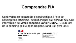 Comprendre l'IA