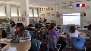 Organisation en classe flexible dans un cours d'Espagnol au collège de Mauvezin