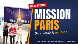Voyage à Paris - Ecole du Prissé Bayonne 