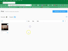 Transférer un fichier d'un iPad sur un ordinateur avec l'application DOCUMENTS