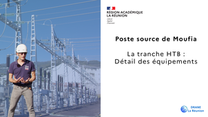 Poste EDF source de Moufia. La tranche HTB