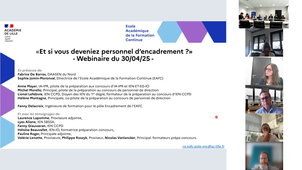 Webinaire: Et si vous deveniez personnel d'encadrement?