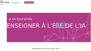 Enseigner à l'ère de l'IA : webinaire de lancement