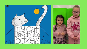 Pupils at La Tour school tell My cat Likes to Hide in Boxes.mp4