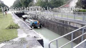 Le fonctionnement d'une écluse : présentation du projet maquette écluse.