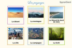 Les paysages