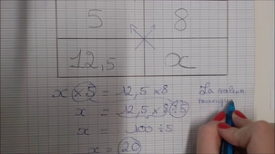 Proportionnalité- calculer une 4ème proportionnelle303GrB.mp4