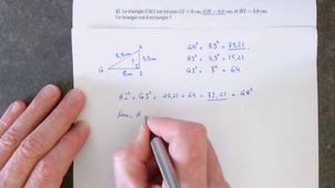 réciproque de Pythagore