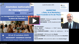 JNM2025 - Atelier 3 IA et distribution : promesses, usages et limites d’une révolution commerciale