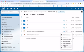 Transférer un fichier de Pronote vers le nuage AthenaWeb