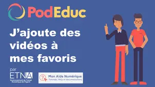 J'ajoute des vidéos à mes favoris
