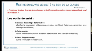 BTS électrotechnique : STI - PC - rénovation du référentiel du diplôme 2020 Mixité des publics