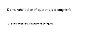 Biais cognitifs et neuromythes