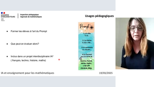 Rdvm : IA et enseignement des mathématiques (mars 2025)