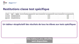 Vidéo de présentation du test de positionnement de 2de générale et technologique