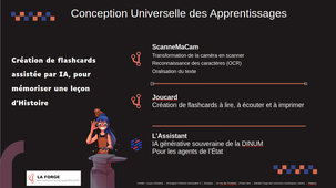 Création de flashcards assistée par IA, pour mémoriser une leçon