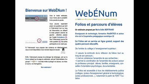 WebÉNUM #09 - Folios et parcours d'élèves.mp4