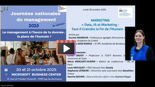 JNM2025 - Atelier 3 L’IA au service de l’action locale : préserver l’Humain comme cœur battant du commerce