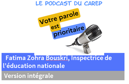 Fatima-Zohra Bouskri, inspectrice de l'éducation nationale