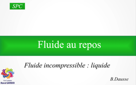 Fluides incompressibles