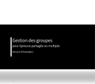Gestion des groupes