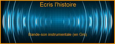 Ecris l'histoire - instrumental