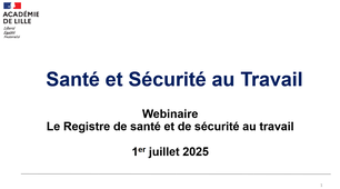 Le Registre de santé et de sécurité au travail (RSST) : usage et vigilance