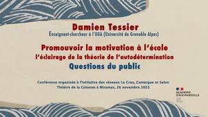 Damien Tessier Promouvoir la motivation à l’école - l’éclairage de la théorie de l’autodétermination QUESTIONS.mkv