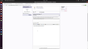 Les rubriques, l'architecture du site