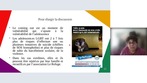 Semaine de lutte contre la haine anti LGBT + 2026. séance pédagogique 