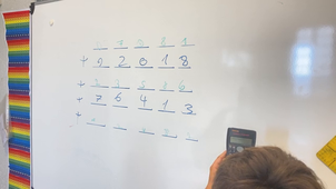 mathémagie 1 L'addition mystère