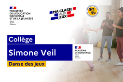 2024 -DANSE DES JEUX - Académie de Bordeaux - Collège Simone Veil - 6e3