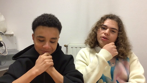 A message from Mehdi and Aidan to Yusra