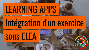 Eléa - Intégration d'un exercice Learning Apps