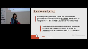 Notre école - 3 - De la concertation  au projet, un accompagnement possible - Lab 110 -Réseau des Labs en académie