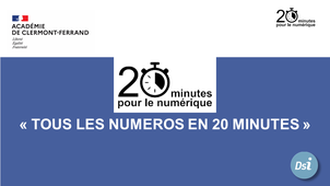 Tous les numéros en  20 minutes (session 11)