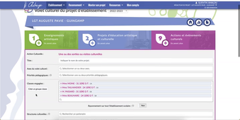 Comment créer un groupe classe sur Adage
