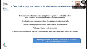 PNF 2023/2024 - 2 ème webinaire: Rénovation du BTS BIOTECHNOLOGIES EN RECHERCHE ET EN PRODUCTION