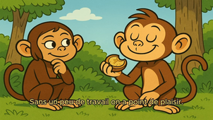 la guenon le singe et la noix.mkv