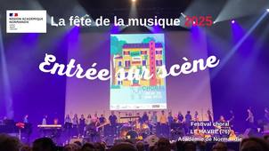 Festival Le Havre Entrée sur scène