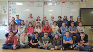Hallo an unsere Partnerklasse