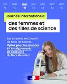 Spécialité NSI + projets filles et sciences