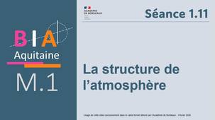 M1 - S1.11 - Résumé atmosphère.