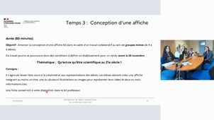 Présentation du projet ElleStime pour les enseignants