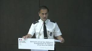 Clôture - Séminaire des référents enseignement de défense et de sécurité (REDS) - S. Mazoyer