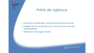 De la fluence à la compréhension de l’écrit. En cours de Langues vivantes (LVE)