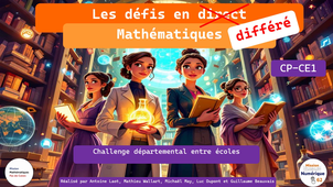Replay Défi en direct - Maths - CP CE1 - Mars 2026
