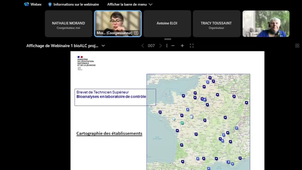 PNF 2023-2024 - 1er webinaire :  Rénovation du BTS Bioanalyses et contrôle