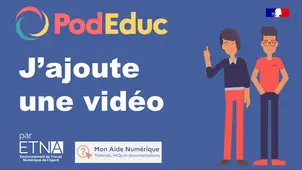 J'ajoute une vidéo