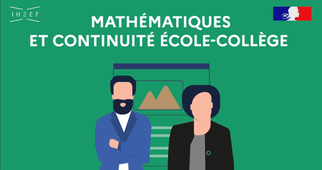 Leviers d'action Mathématiques et continuité école-collège